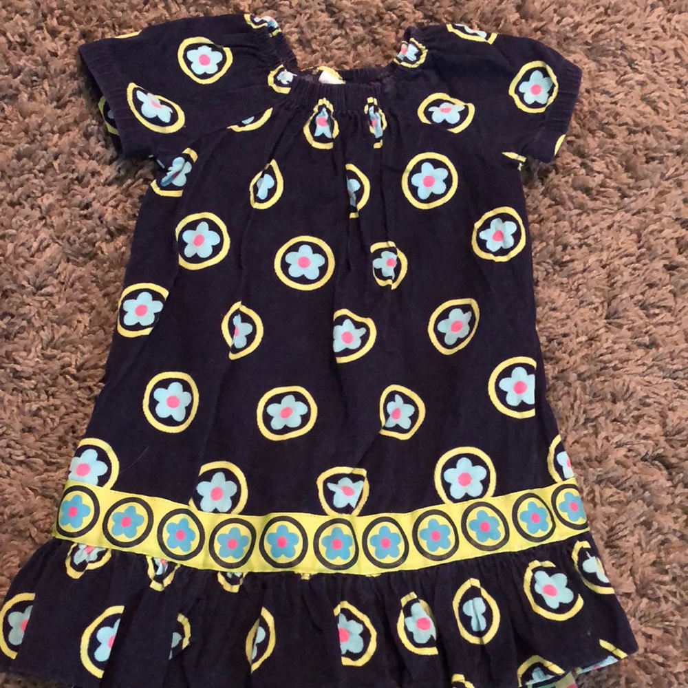 Floral and Striped tunic pant set 3t
